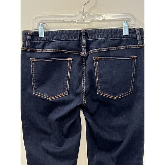 Banana Republic Womens Jeans Skinny Denim Jeans Dark Blue Mid Rise Pants Sz 30 - Picture 7 of 10